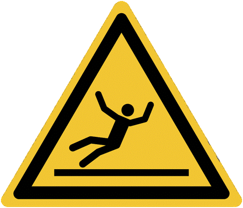 chute glissade trans